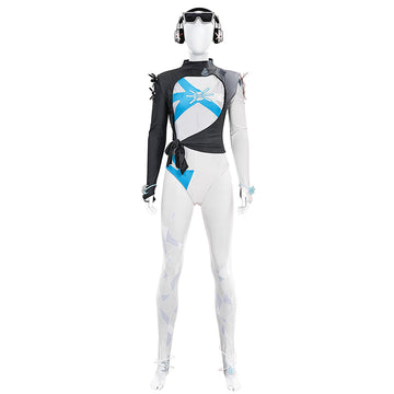 Marvel Rivals Luna Snow Coaply Costume Cool Summer Halloween Suit Becostume